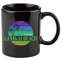 Lanikai Beach 11oz C Handle Ceramic Mug