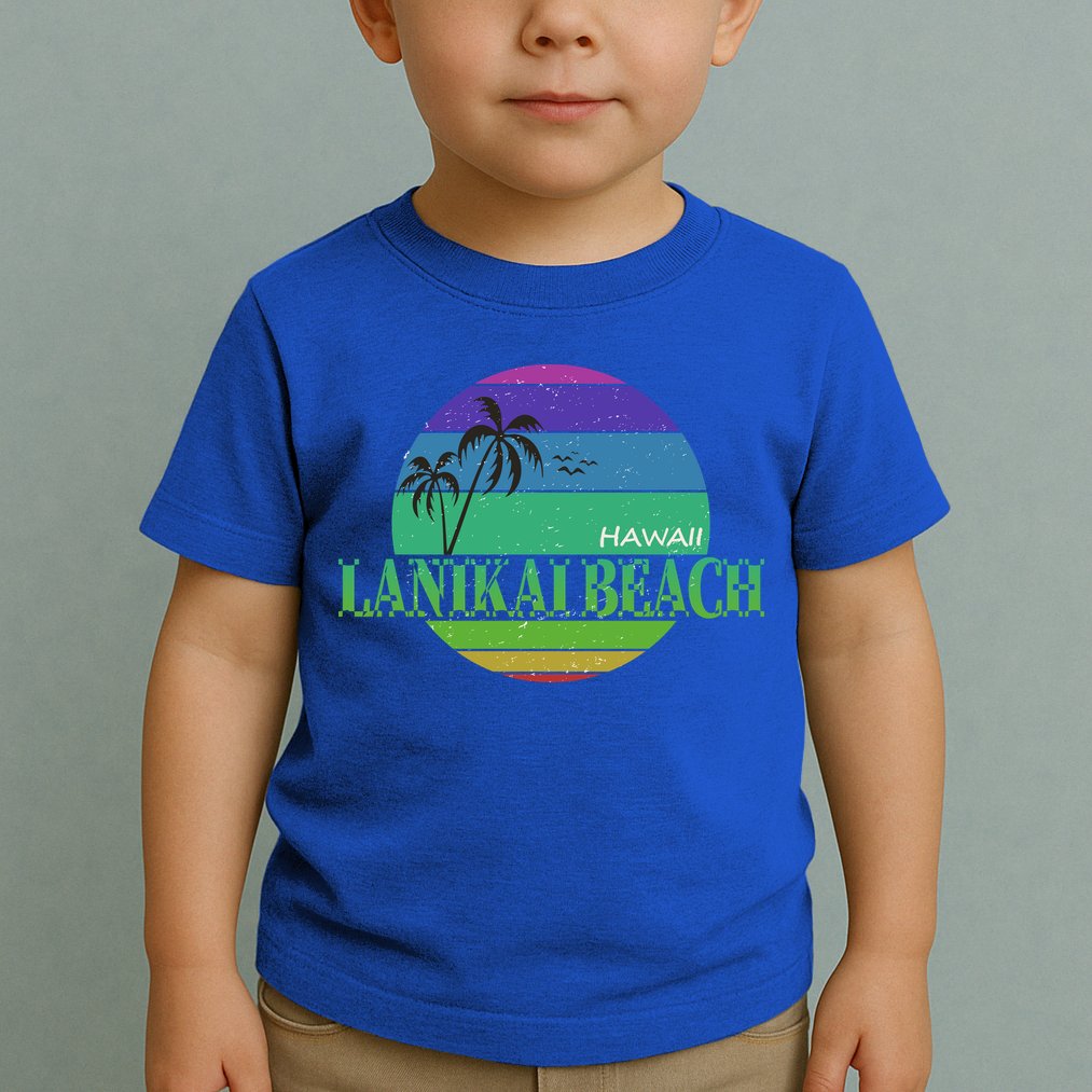 Lanikai Beach Toddler T-Shirt