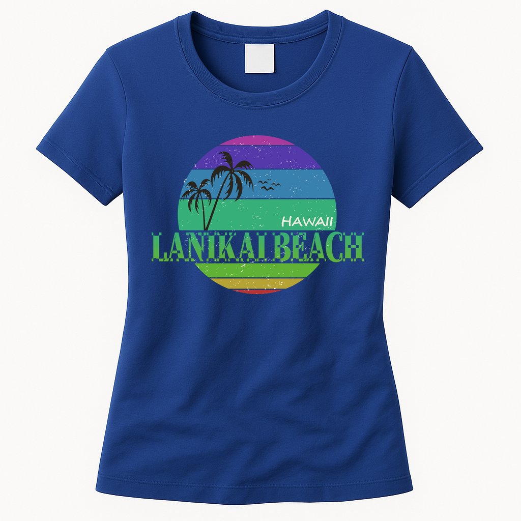 Lanikai Beach Womens T-Shirt