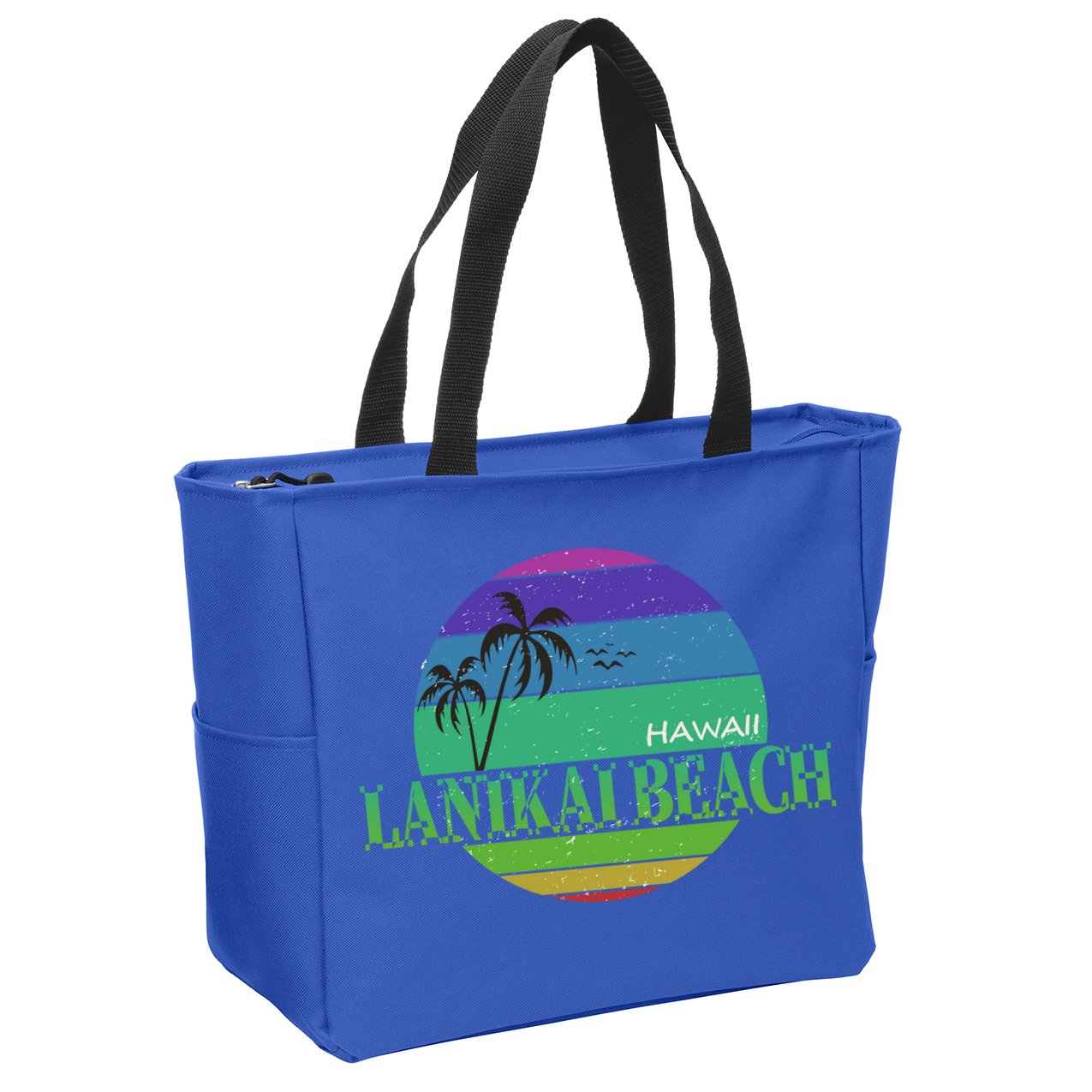 Lanikai Beach Zip Tote Bag