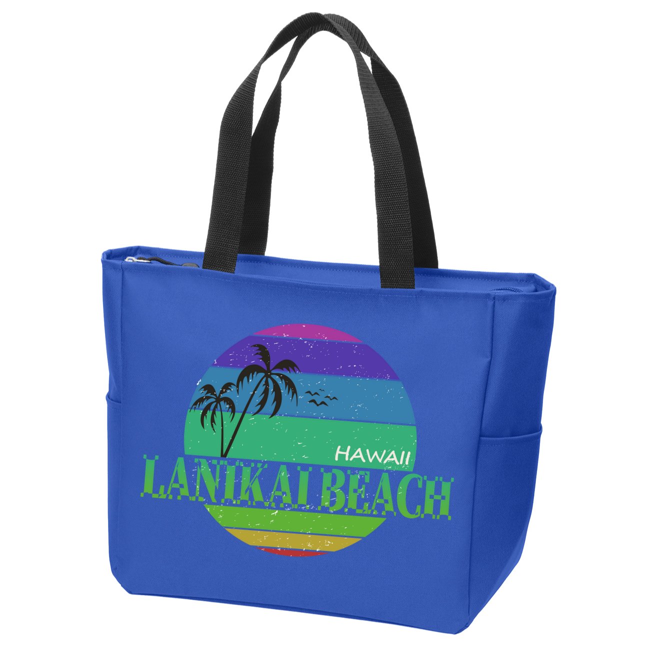 Lanikai Beach Zip Tote Bag
