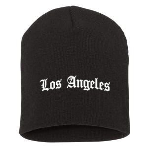 Los Angeles Og Chicano La Souvenir Short Acrylic Beanie