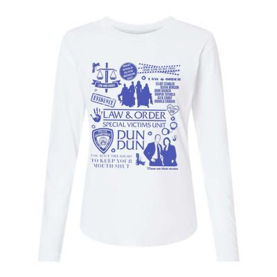 Law And Order Svu Womens Cotton Relaxed Long Sleeve T-Shirt