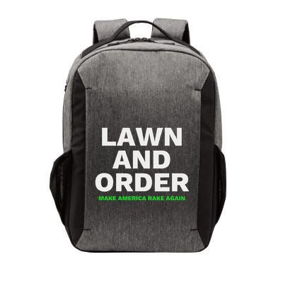 Lawn And Order. Make America Rake Again Vector Backpack