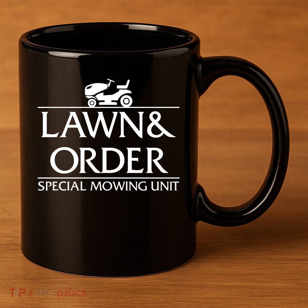 Lawn And Order 11oz C Handle Ceramic Mug