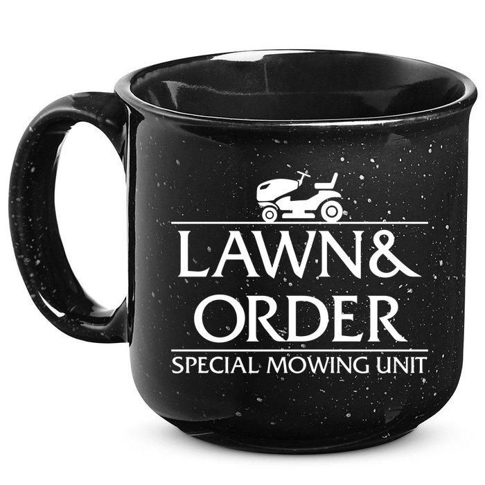 Lawn And Order 15oz Campfire Ceramic Mug
