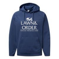 Lawn And Order Performance Fleece Hoodie