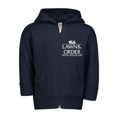 Lawn And Order Toddler Zip Fleece Hoodie