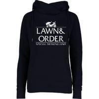 Lawn And Order Womens Funnel Neck Pullover Hood