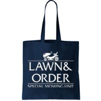 Lawn And Order Tote Bag