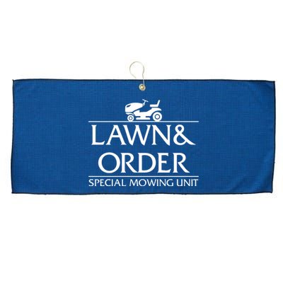 Lawn And Order Large Microfiber Waffle Golf Towel