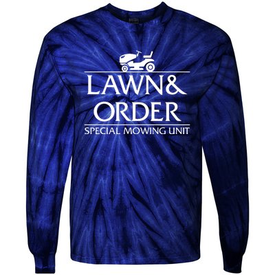 Lawn And Order Tie-Dye Long Sleeve Shirt