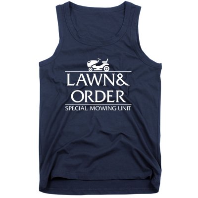 Lawn And Order Tank Top