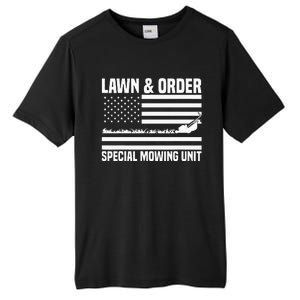 Lawn and order special mowing unit lawn mowing Tall Fusion ChromaSoft Performance T-Shirt