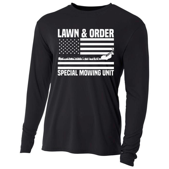 Lawn and order special mowing unit lawn mowing Cooling Performance Long Sleeve Crew