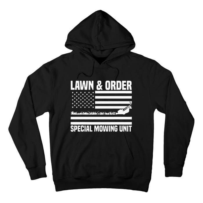 Lawn and order special mowing unit lawn mowing Tall Hoodie