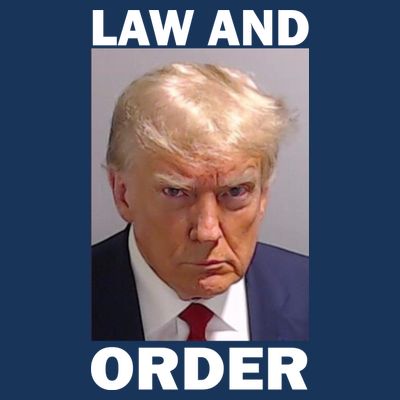 Law And Order Donald Trump Mugshot T-Shirt
