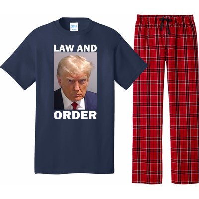 Law And Order Donald Trump Mugshot Pajama Set