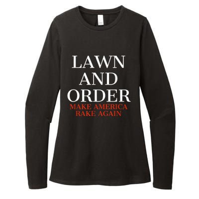 Lawn And Order - Make America Rake Again Womens CVC Long Sleeve Shirt