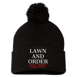 Lawn And Order - Make America Rake Again Pom Pom 12in Knit Beanie