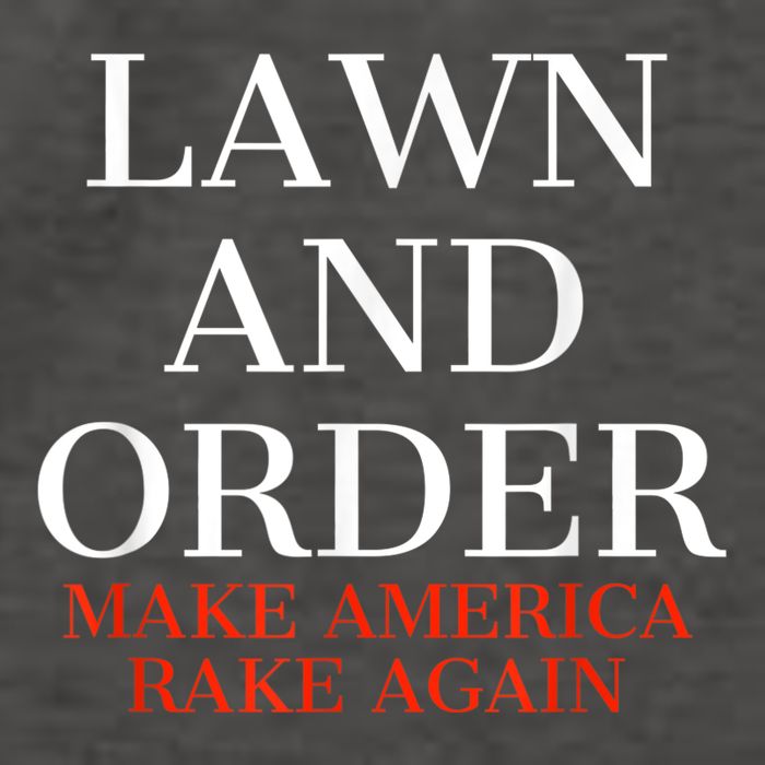 Lawn And Order - Make America Rake Again Vector Backpack