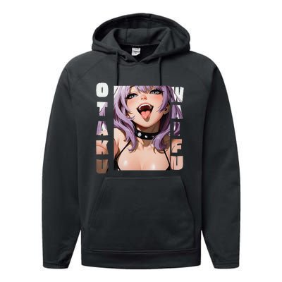 Lewd Anime Otaku Waifu Anime Manga Hentai Face Gift Performance Fleece Hoodie