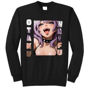 Lewd Anime Otaku Waifu Anime Manga Hentai Face Gift Sweatshirt