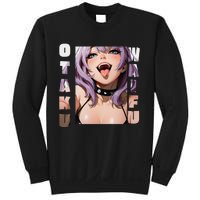 Lewd Anime Otaku Waifu Anime Manga Hentai Face Gift Sweatshirt