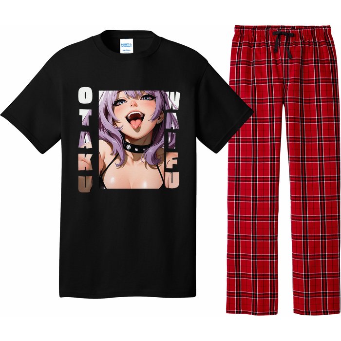 Lewd Anime Otaku Waifu Anime Manga Hentai Face Gift Pajama Set