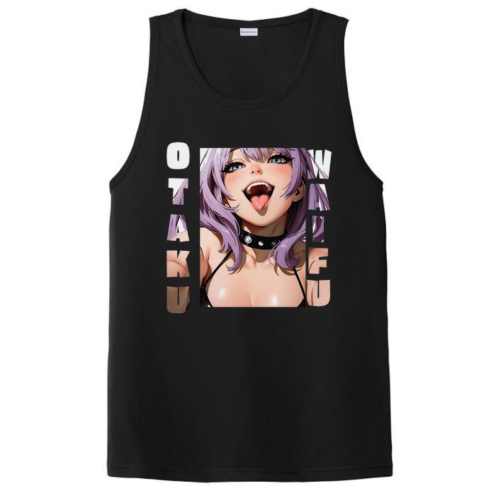 Lewd Anime Otaku Waifu Anime Manga Hentai Face Gift PosiCharge Competitor Tank