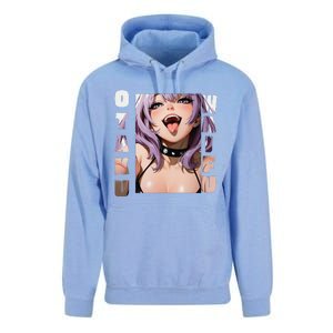 Lewd Anime Otaku Waifu Anime Manga Hentai Face Gift Unisex Surf Hoodie