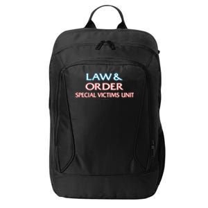 Law And Order: Special Victims Unit Funny Gift City Backpack