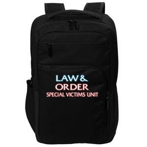 Law And Order: Special Victims Unit Funny Gift Impact Tech Backpack