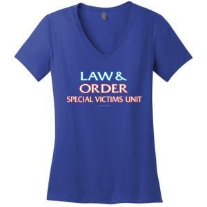 Law And Order: Special Victims Unit Funny Gift Women's V-Neck T-Shirt