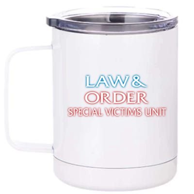 Law And Order: Special Victims Unit Funny Gift 12 oz Stainless Steel Tumbler Cup