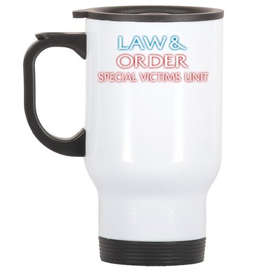 Law And Order: Special Victims Unit Funny Gift Stainless Steel Travel Mug