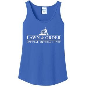 Lawn And Order Special Mowing Unit Funny Lawn Ladies Essential Tank