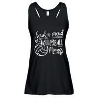 Loud And Proud Volleyball Mama Volleyball Mom Game Day Vibes Ladies Essential Flowy Tank