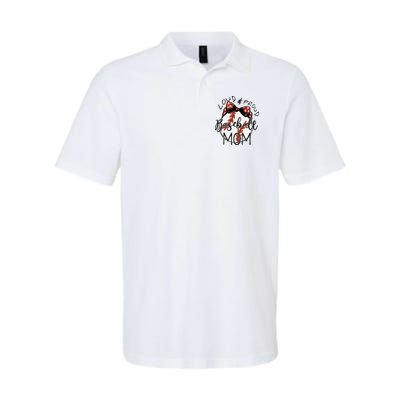 Loud And Proud Baseball Mom Funny Baseball Mother's Day Polo