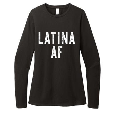 Latina Af Proud Immigrant Feminist Clothing Spanglish Gift Womens CVC Long Sleeve Shirt