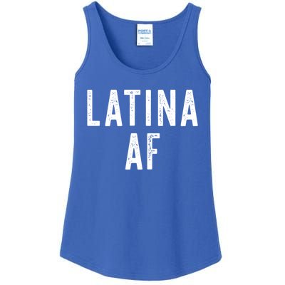 Latina Af Proud Immigrant Feminist Clothing Spanglish Gift Ladies Essential Tank