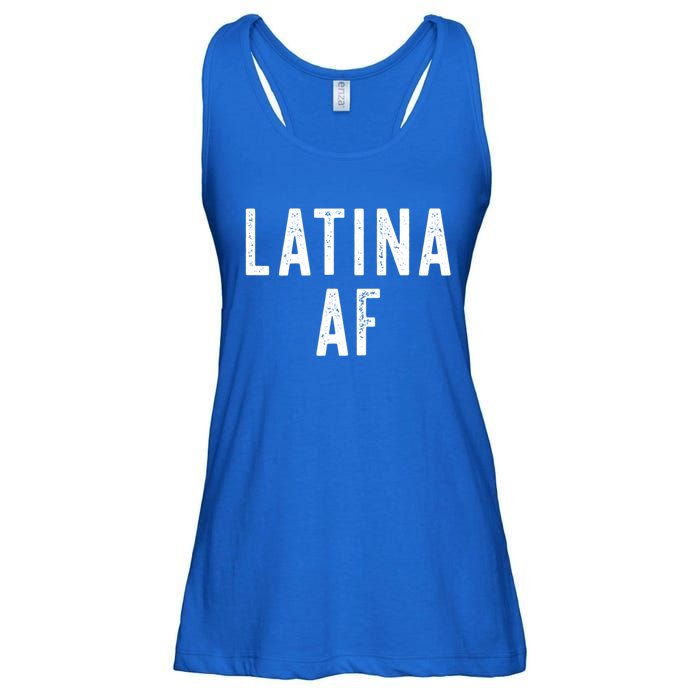 Latina Af Proud Immigrant Feminist Clothing Spanglish Gift Ladies Essential Flowy Tank