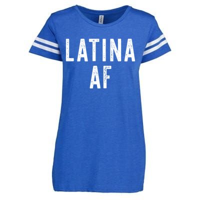 Latina Af Proud Immigrant Feminist Clothing Spanglish Gift Enza Ladies Jersey Football T-Shirt