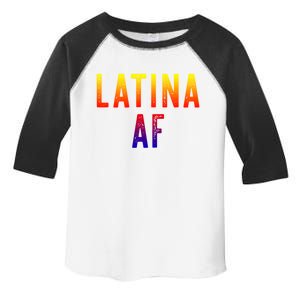 Latina Af Proud Immigrant Feminist Clothing Spanglish Gift Toddler Fine Jersey T-Shirt