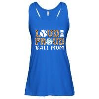 Loud And Proud Ball Mom Leopard Baseball Volleyball Mom Gift Ladies Essential Flowy Tank