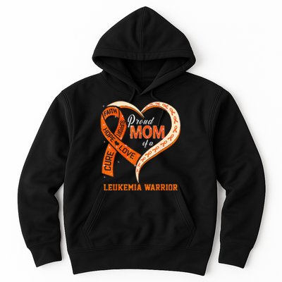 Leukemia Awareness Proud Mom Of A Leukemia Warrior Hoodie