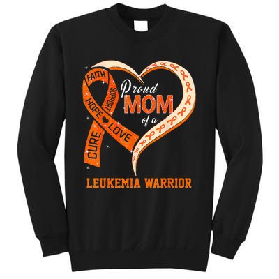 Leukemia Awareness Proud Mom Of A Leukemia Warrior Sweatshirt