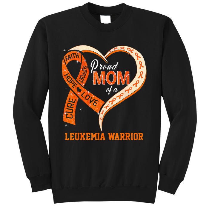 Leukemia Awareness Proud Mom Of A Leukemia Warrior Sweatshirt