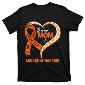 Leukemia Awareness Proud Mom Of A Leukemia Warrior T-Shirt