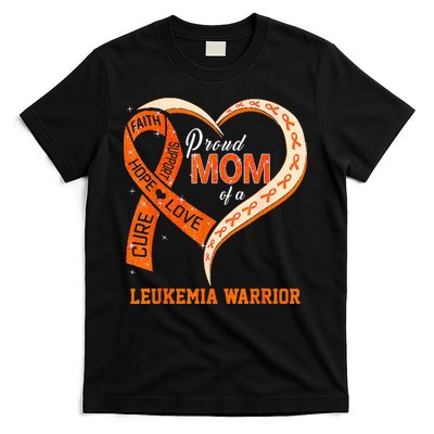 Leukemia Awareness Proud Mom Of A Leukemia Warrior T-Shirt